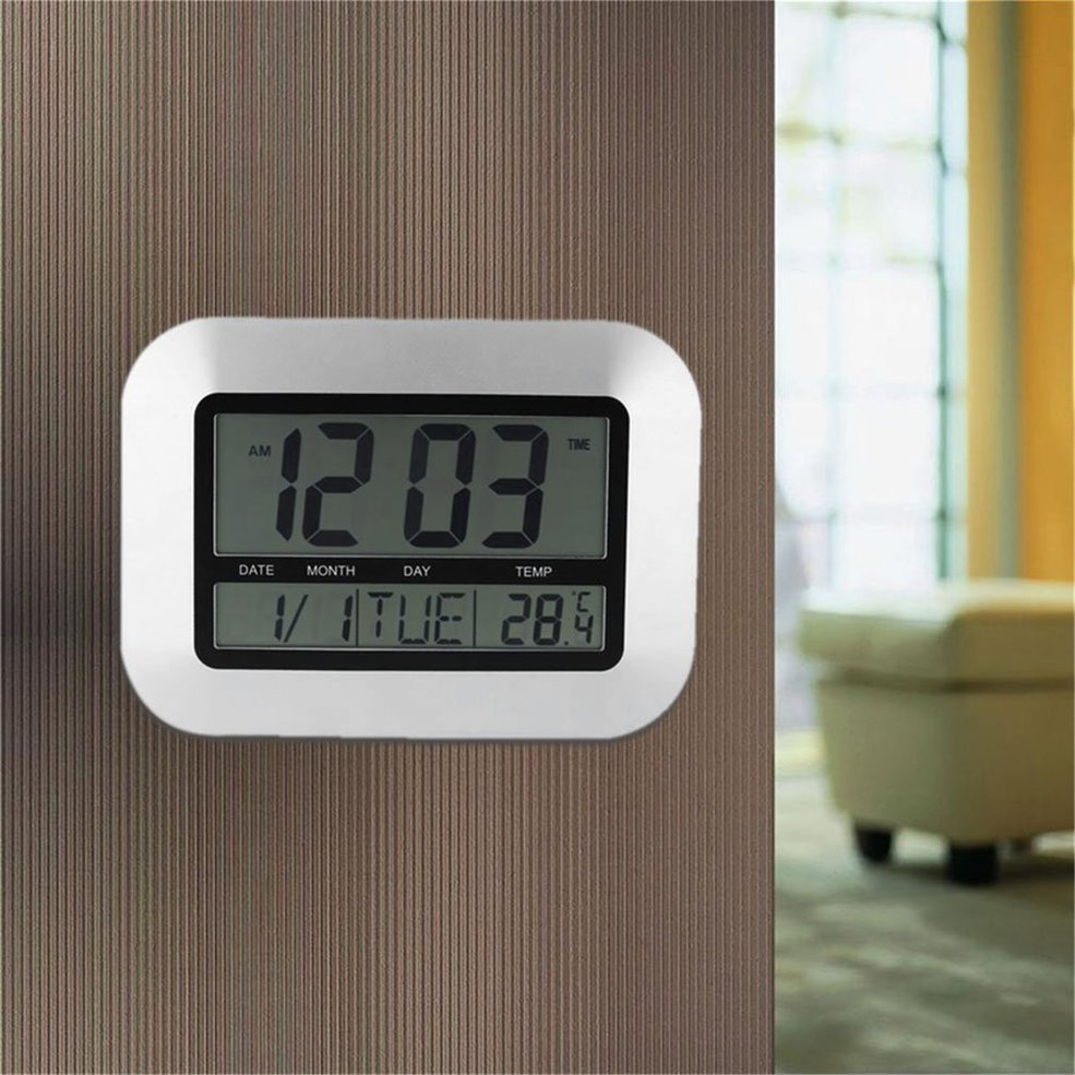 Foto 3 pulgar | Reloj Digital De Decoración De Oficina Con Ajuste Automático - Venta Internacional.