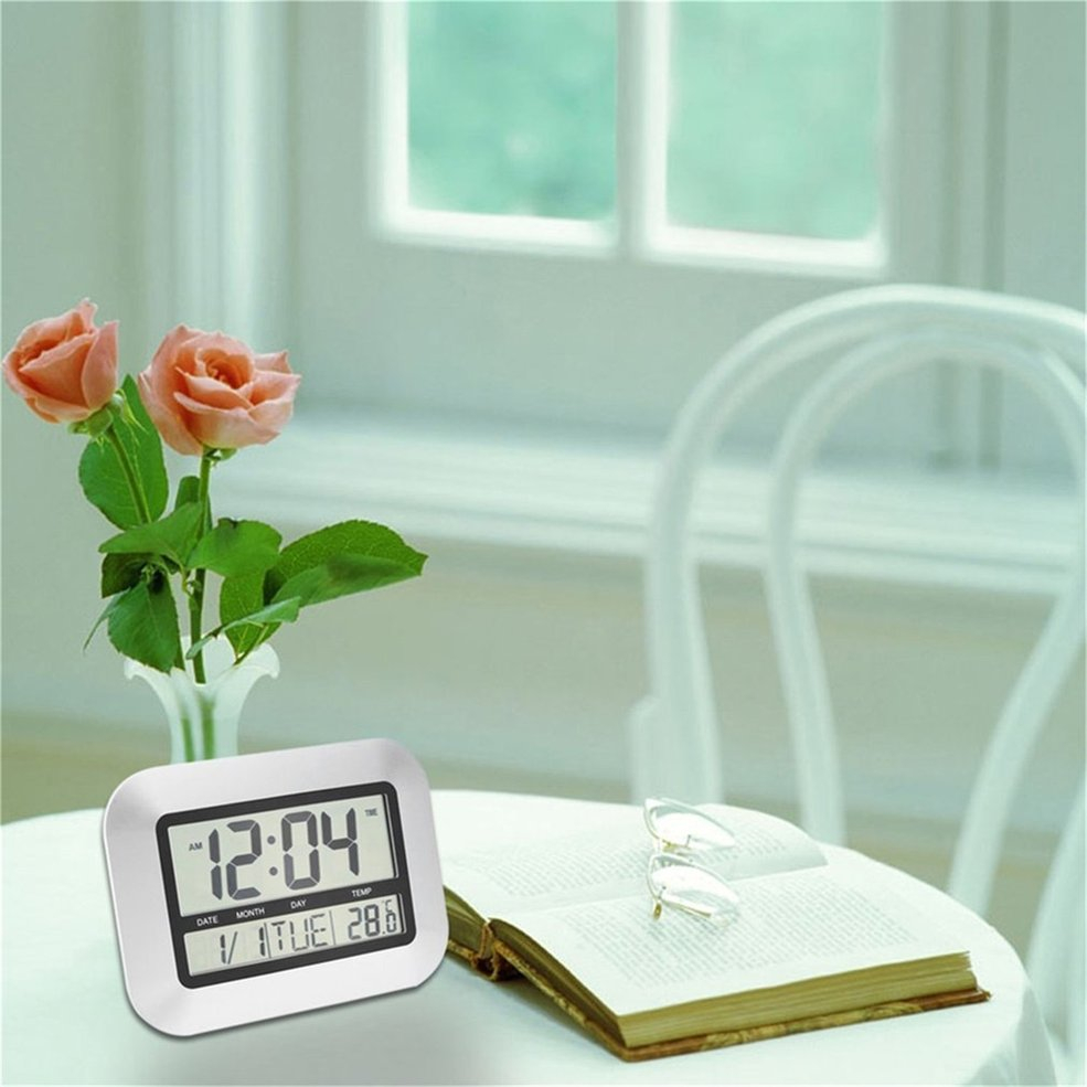 Foto 4 pulgar | Reloj Digital De Decoración De Oficina Con Ajuste Automático - Venta Internacional.