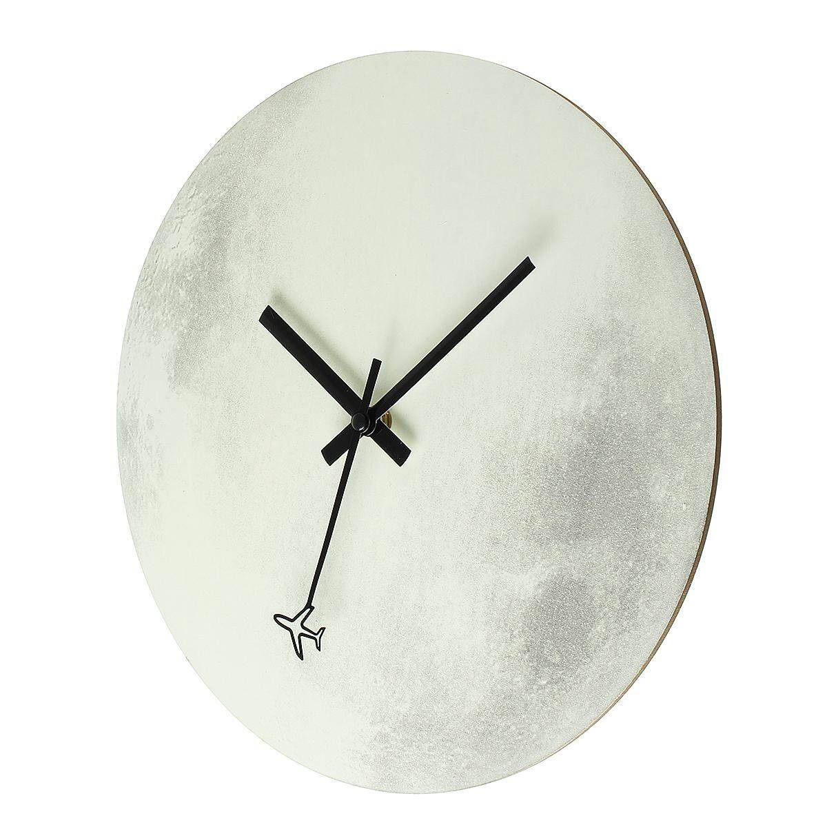 Reloj de Pared Luna Luminosa de Madera 30 cm -  Venta Internacional