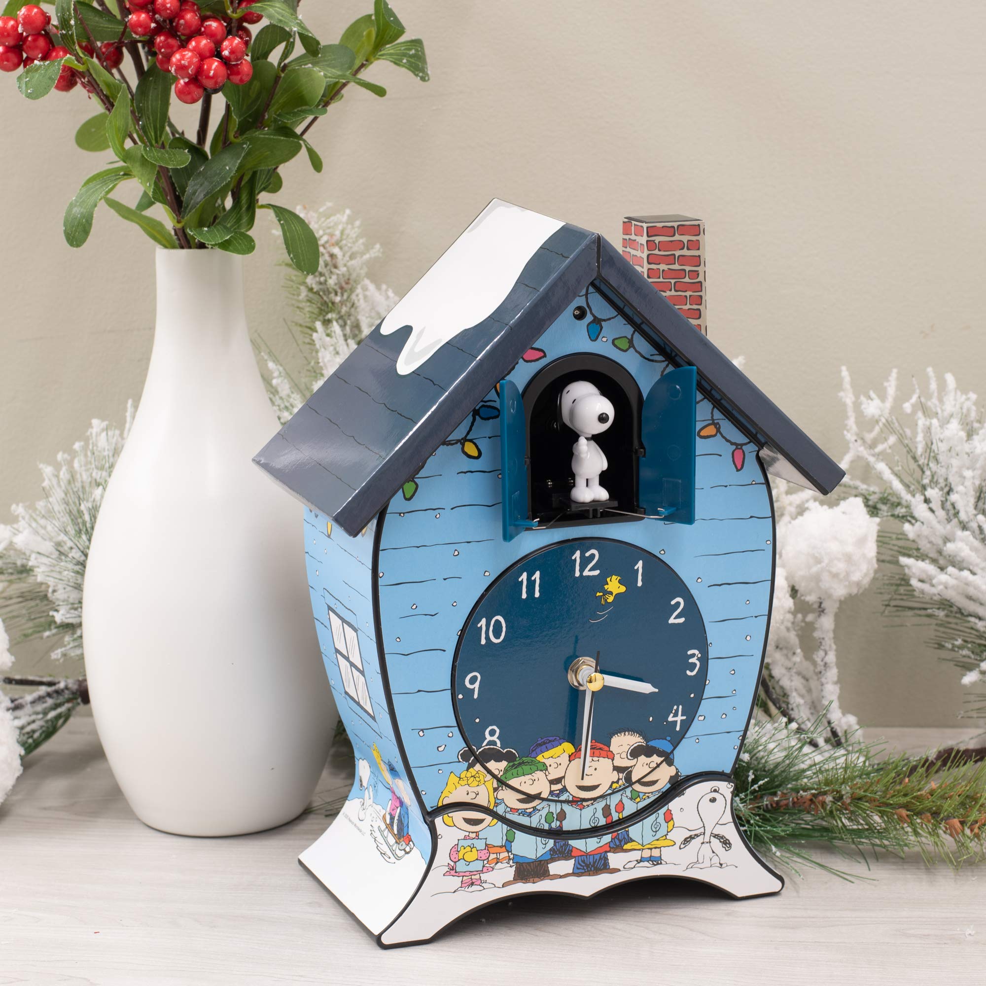 Foto 6 | Reloj De Cuco Mark Feldstein & Associates Peanuts Gang - Venta Internacional.
