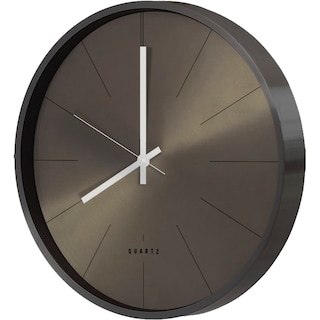 Foto 2 | Reloj Pared Aluminio Ocre Oscuro | Modelo Mc1089 | 30x4x30 Cm