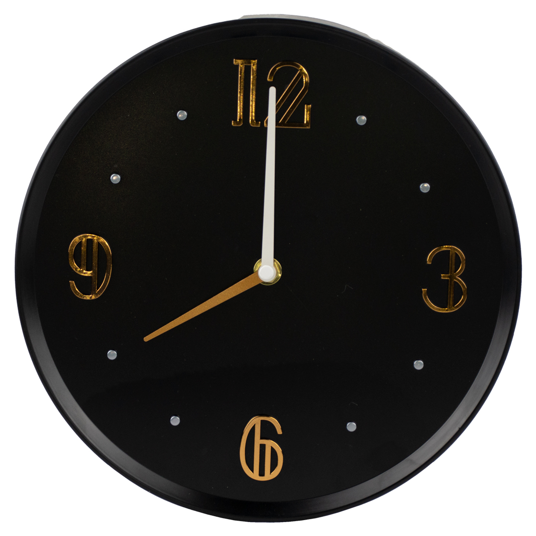 Foto 2 pulgar | Reloj de Pared Ideën Mc5039  Negro