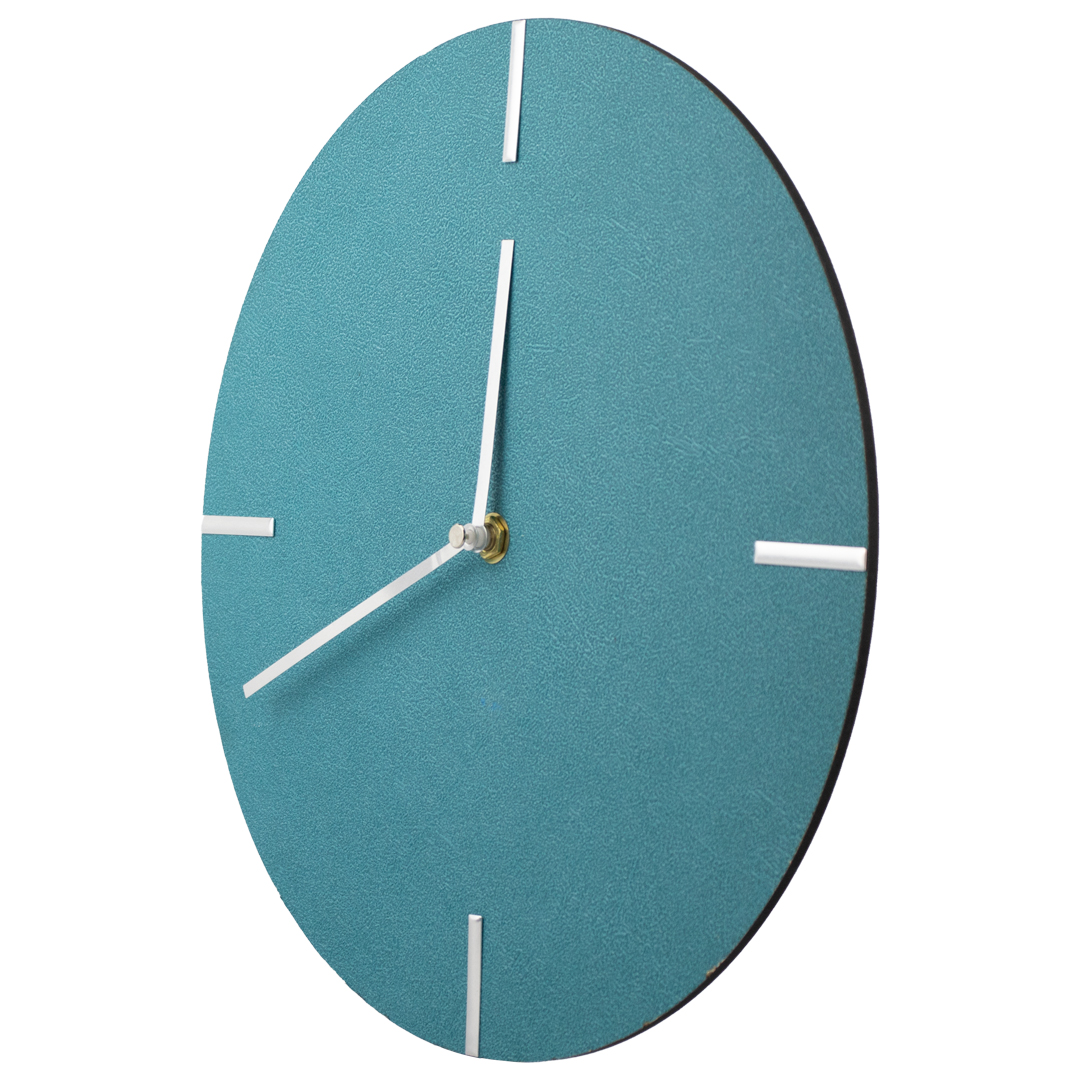 Foto 3 pulgar | Reloj de Pared Ideën Mc3066b Azul
