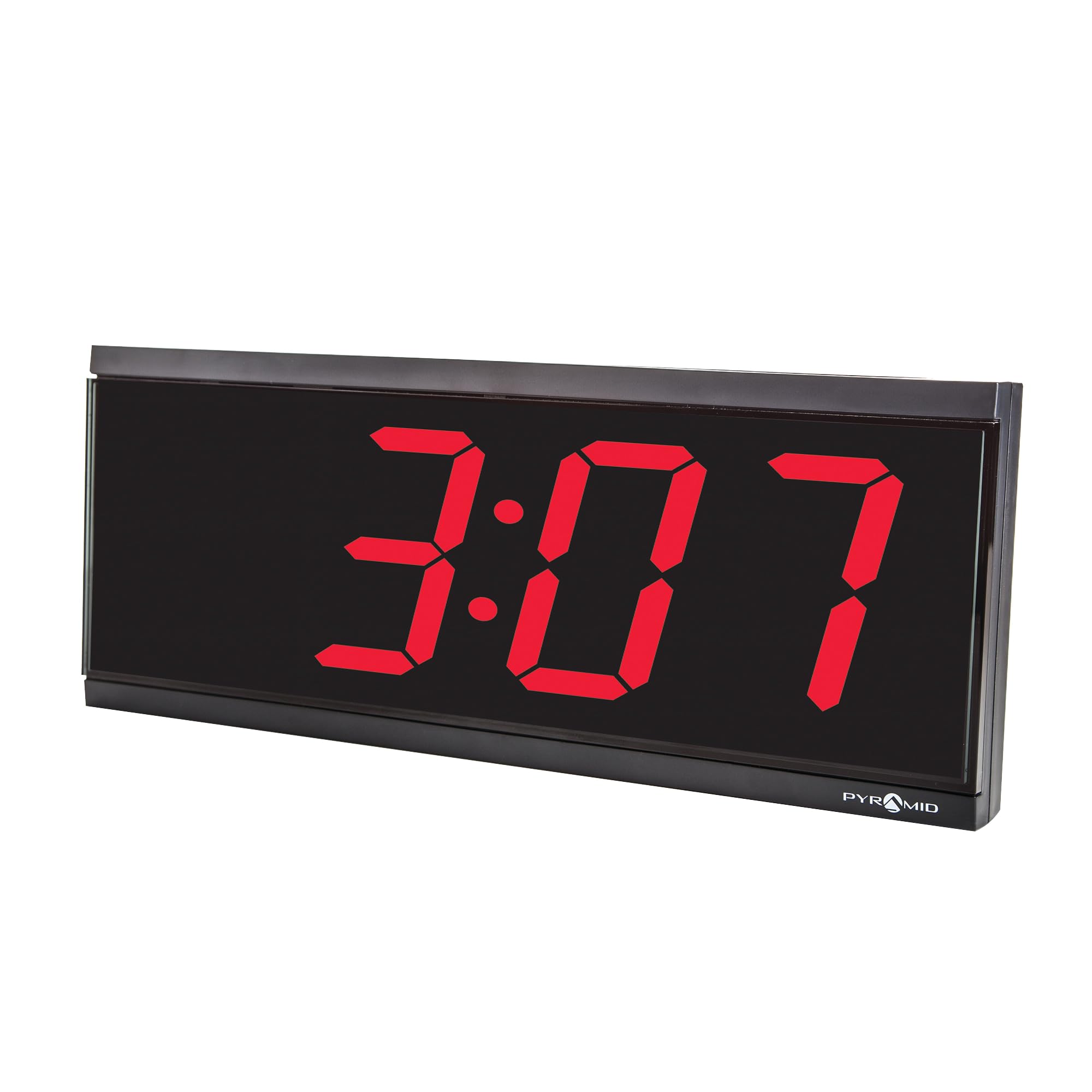 Foto 2 pulgar | Reloj Digital Pyramid Extra Grande De 4 Dígitos, Led Rojo, 110 V - Venta Internacional.