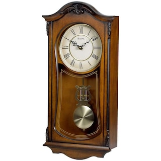 Foto 1 | Reloj De Pared Bulova Cranbrook C3542 Old World Walnut - Venta Internacional.