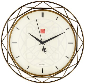 Foto 2 | Reloj De Pared Bulova C4834 Luxfer Prism Frank Lloyd Wright 35 Cm - Venta Internacional.