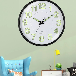 Foto 3 | Reloj De Pared, Moderno Luminoso Eo Safe Imports Esi-19540 Negro