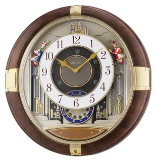 Foto 1 | Reloj De Pared Seiko Melodies In Motion Trompetando Ángeles - Venta Internacional.