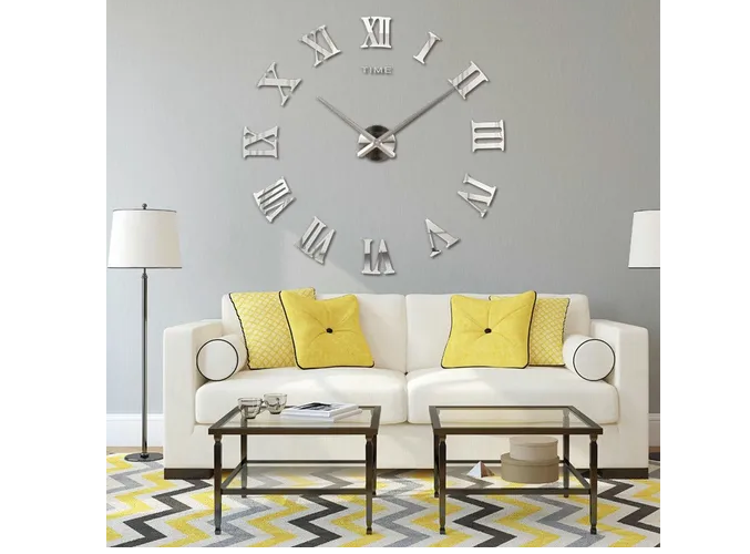 Foto 4 pulgar | Xtellar Reloj De Pared Estilo 3d Moderno Y Elegante De Cuarzo Y Acrílico