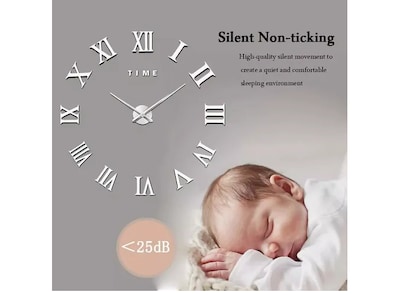 Foto 5 | Xtellar Reloj De Pared Estilo 3d Moderno Y Elegante De Cuarzo Y Acrílico