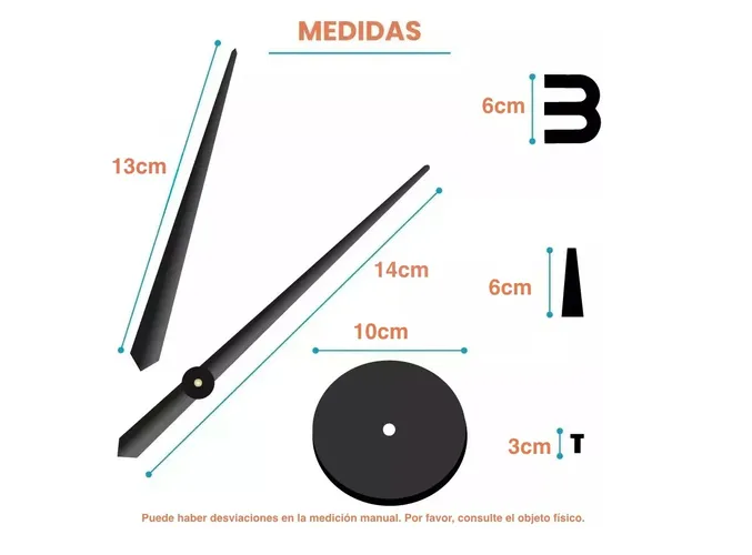 Foto 5 pulgar | Reloj De Pared 3d Diy Grandioso Y Elegante Xtellar Para Transformar Tu Espacio