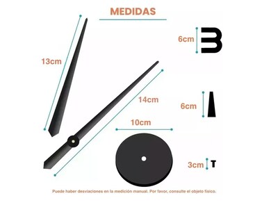 Foto 4 | Reloj De Pared 3d Diy Grandioso Y Elegante Xtellar Para Transformar Tu Espacio