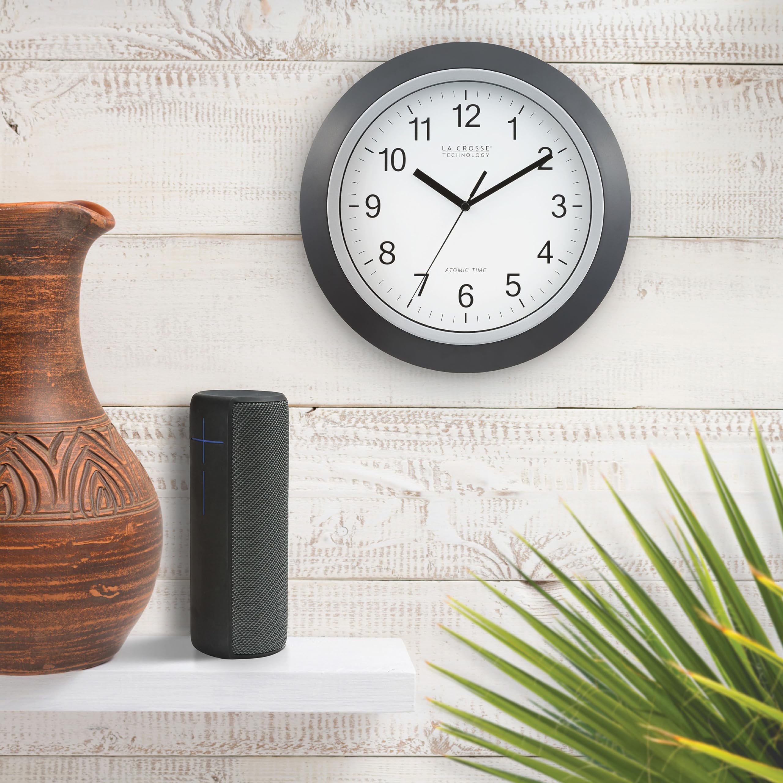 Foto 7 pulgar | Reloj De Pared La Crosse Technology Wt-3129b Atomic 30 Cm Negro - Venta Internacional.