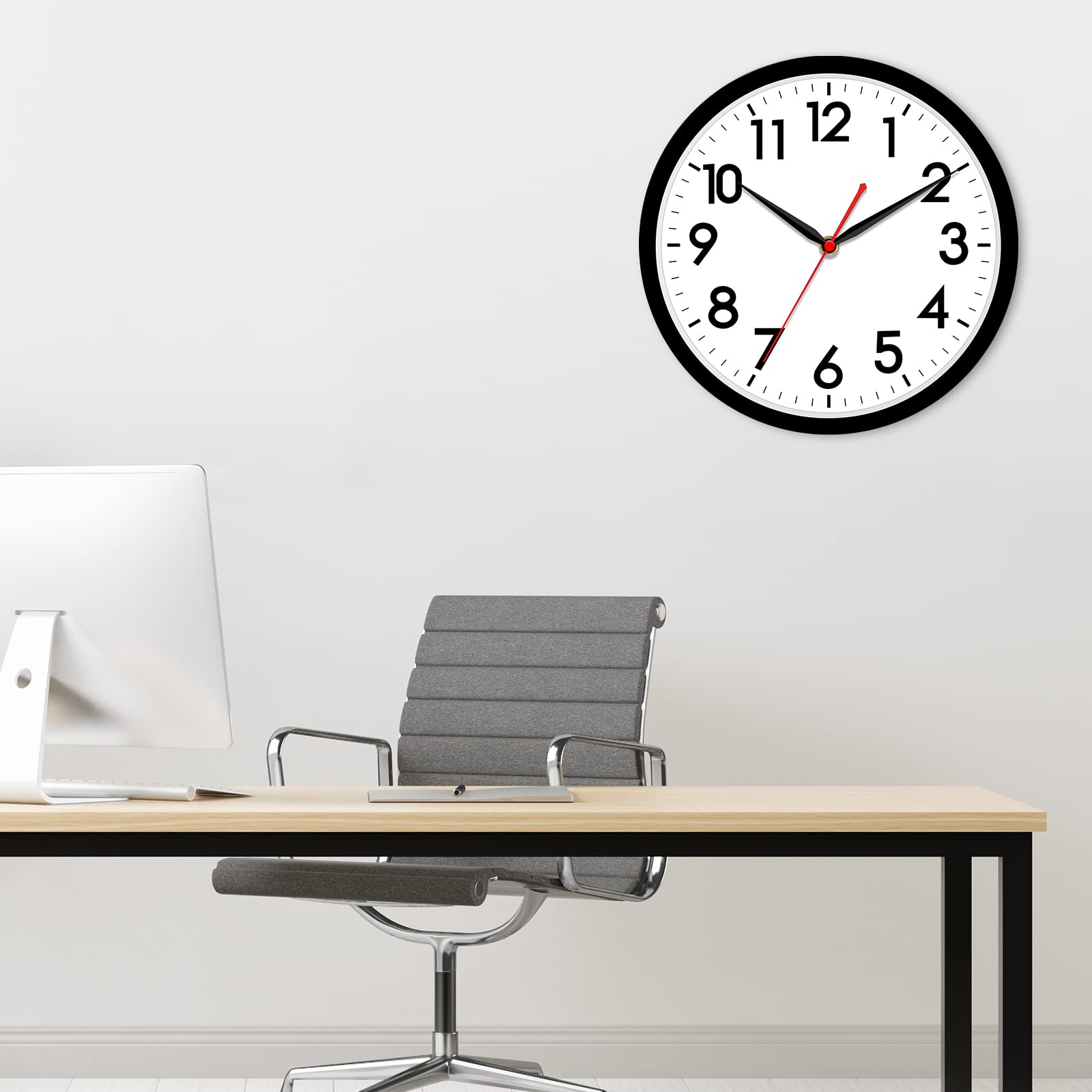 Foto 7 pulgar | Reloj De Pared Akcisot De 35 Cm  Silencioso  No Hace Tictac  Funciona Con Pilas - Venta Internacional.