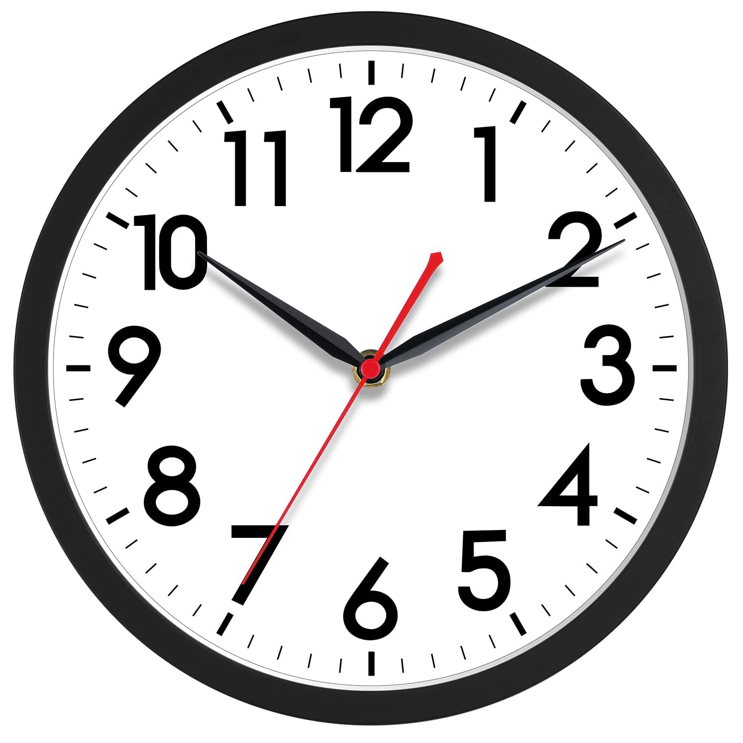 Foto 8 pulgar | Reloj De Pared Akcisot De 35 Cm  Silencioso  No Hace Tictac  Funciona Con Pilas - Venta Internacional.