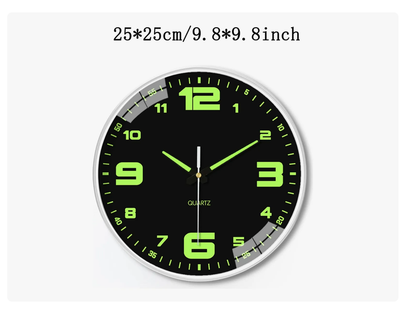 Reloj De Pared Con Luz Nocturna Reloj De Pared Digital