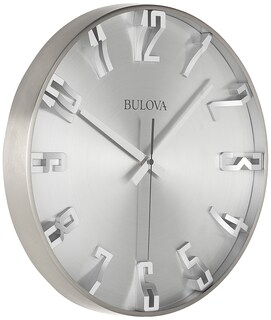 Foto 1 | Reloj De Pared Bulova C4846 Director Con Acabado En Peltre Satinado - Venta Internacional.