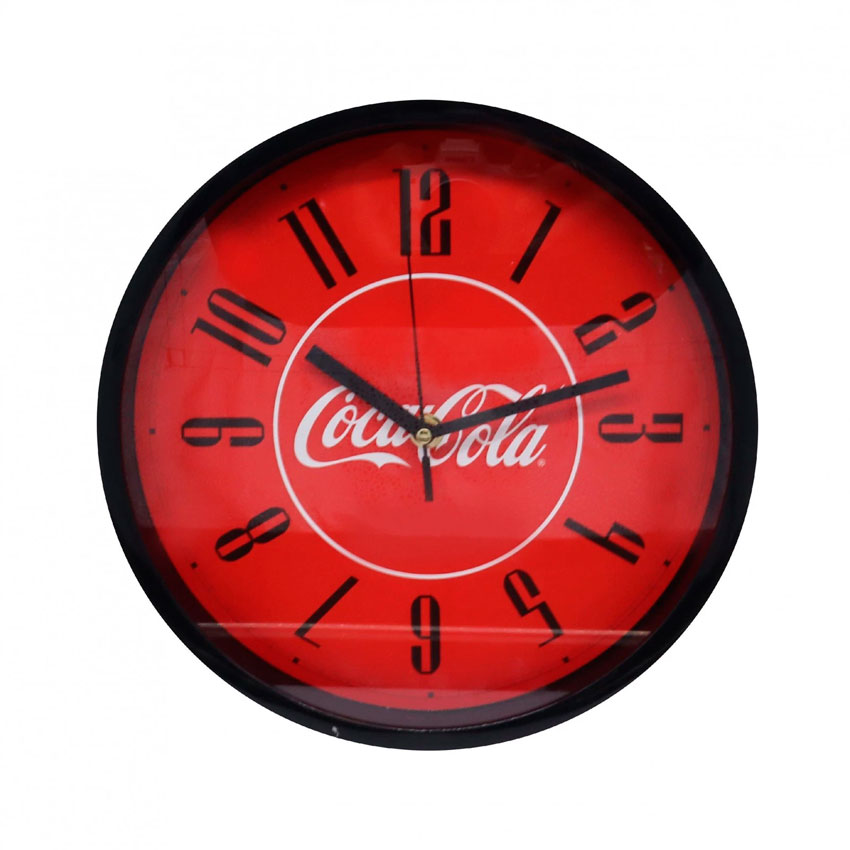 Reloj De Pared 10'' Coca Cola Rojo