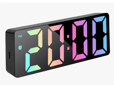 Foto 1 | Reloj Digital Xtellar Led Con Temperatura Alarma Y Calendario