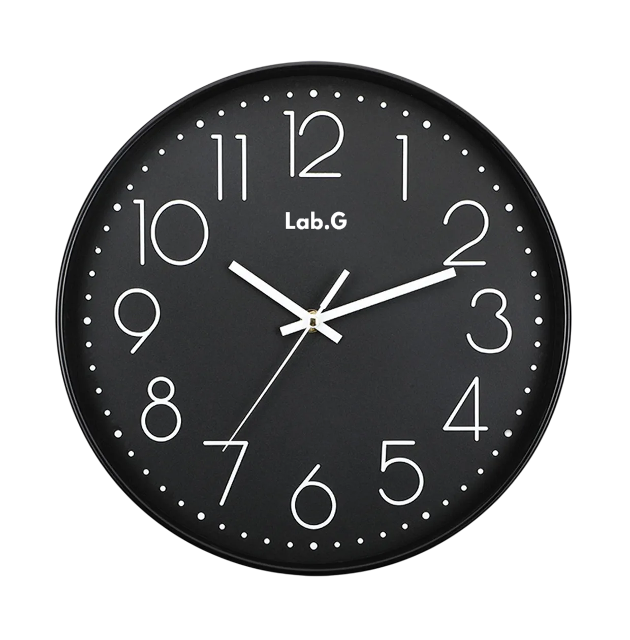 Foto 2 pulgar | Reloj De Pared Digital Decoracion Pared Moderno Cuarzo 30cm Negro