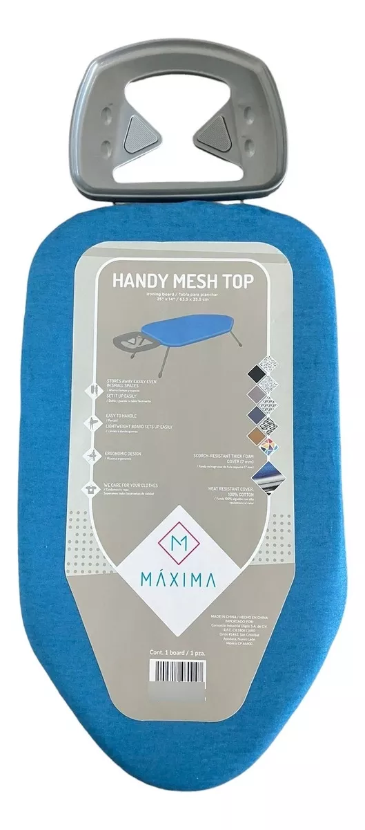 Foto 2 | Burro De Planchar De Acero Handy Mesh Top 63.5x35.5cm Maxima