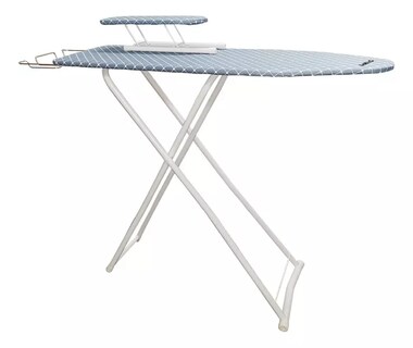 Foto 1 | Tabla Burro ce Planchar Altura Ajustable con Soporte Azul