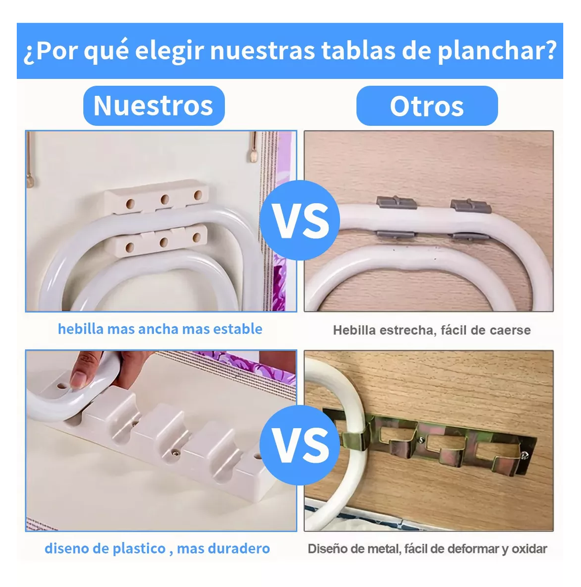 Foto 3 pulgar | Tabla Burro De Planchar Ajustable Lab.g Con Portaplanchas Pequeño Blanco
