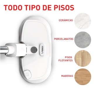 Foto 3 | Mopa Eléctrica Osoji Robotics Kido: Trapea Encera Y Pule