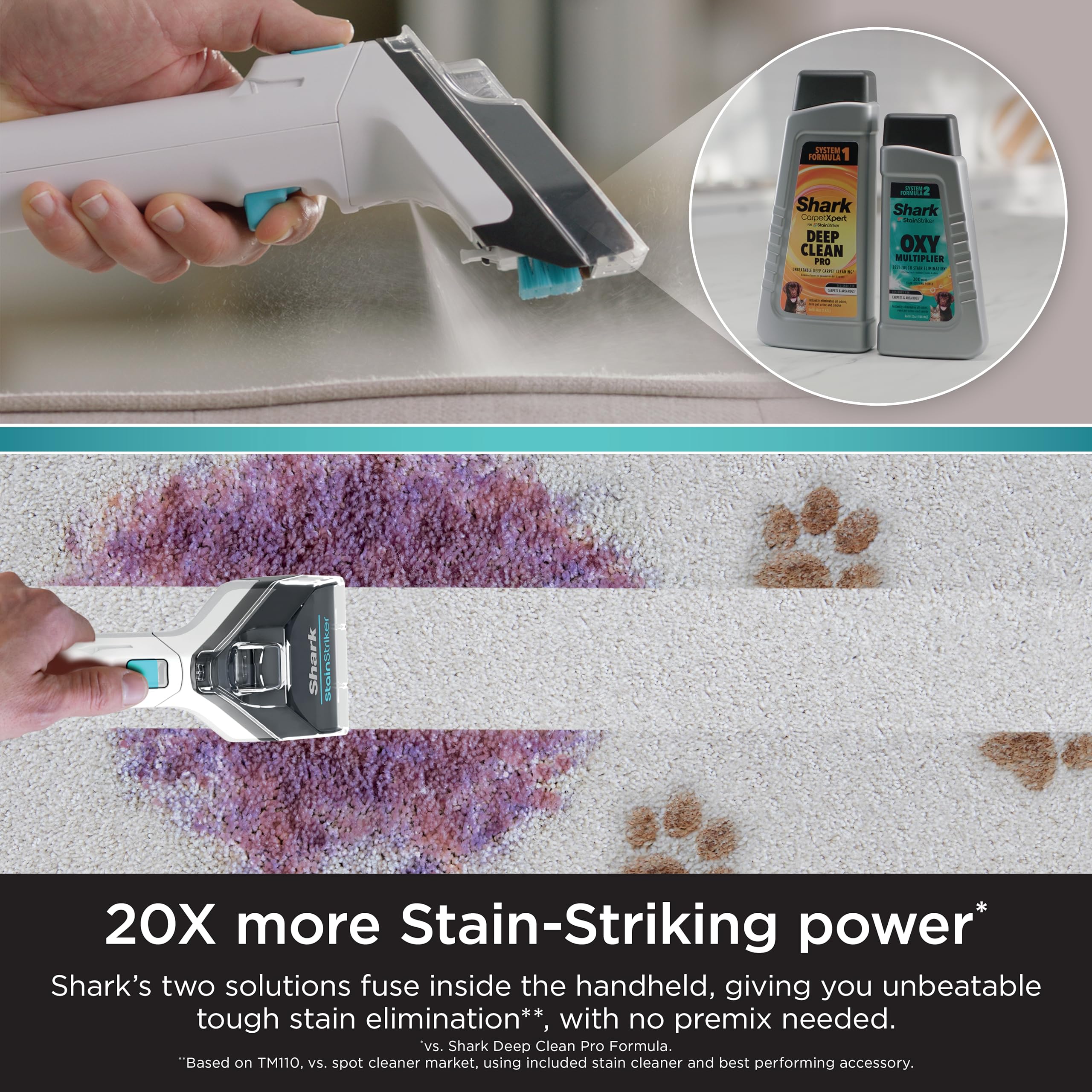 Foto 3 pulgar | Paquete Completo Shark Stainstriker Para Alfombras Y Moquetas - Venta Internacional.