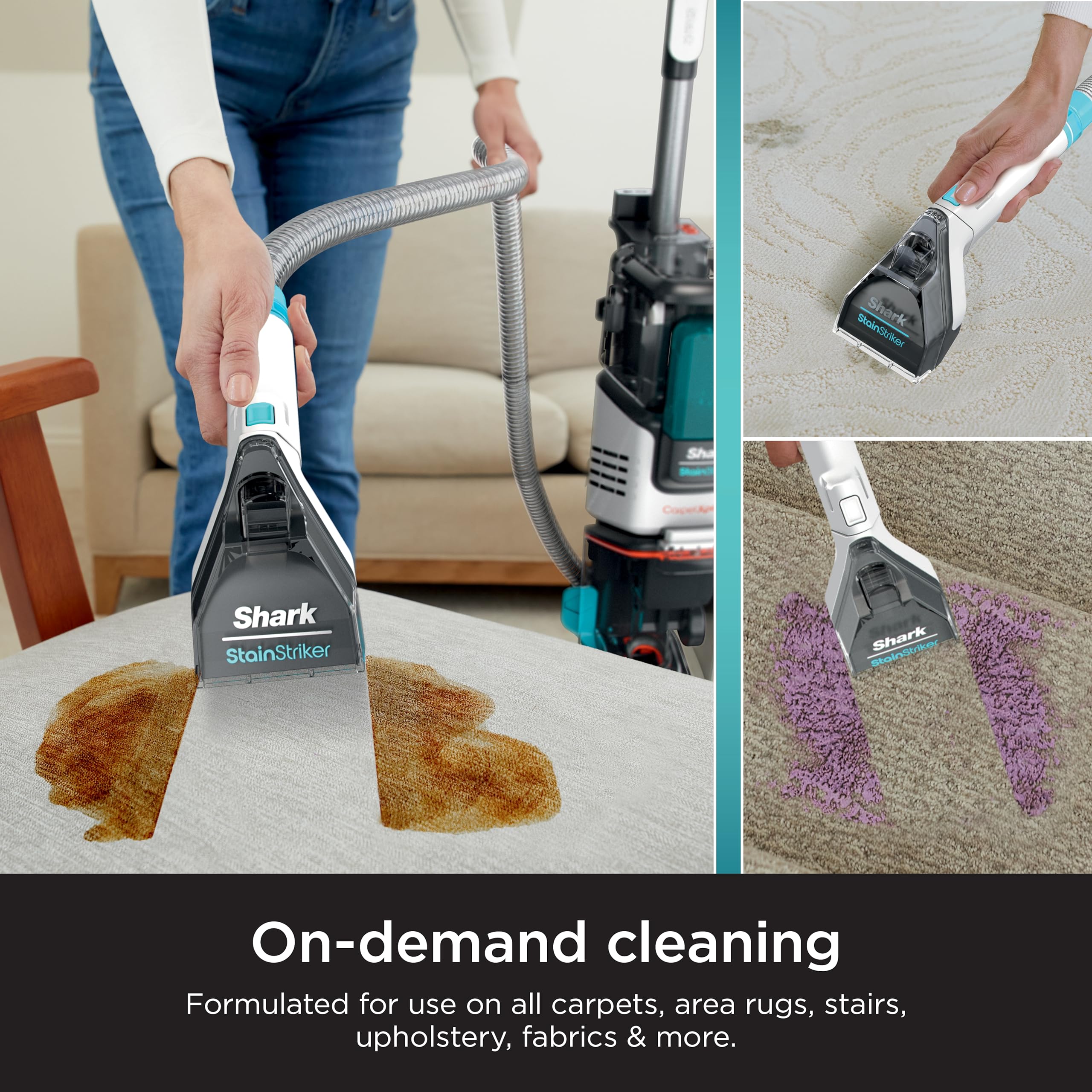 Foto 5 pulgar | Solución Limpiadora De Alfombras Shark Exox32 Stainstriker Oxy 946 Ml - Venta Internacional.