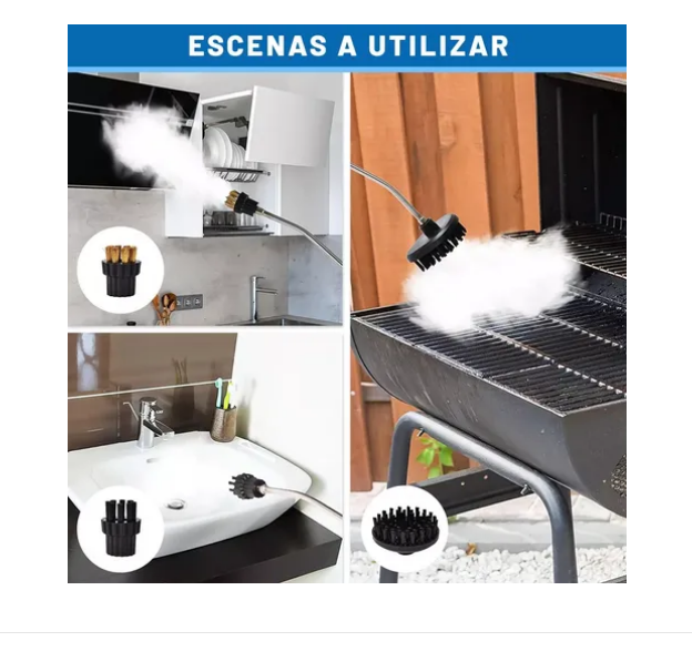 Foto 5 pulgar | Limpiadora de Vapor Presurizado Alta Temperatura para Hogar