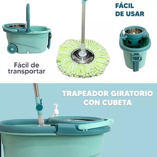 Foto 5 | Trapeador con Cubeta Giratoria Automático