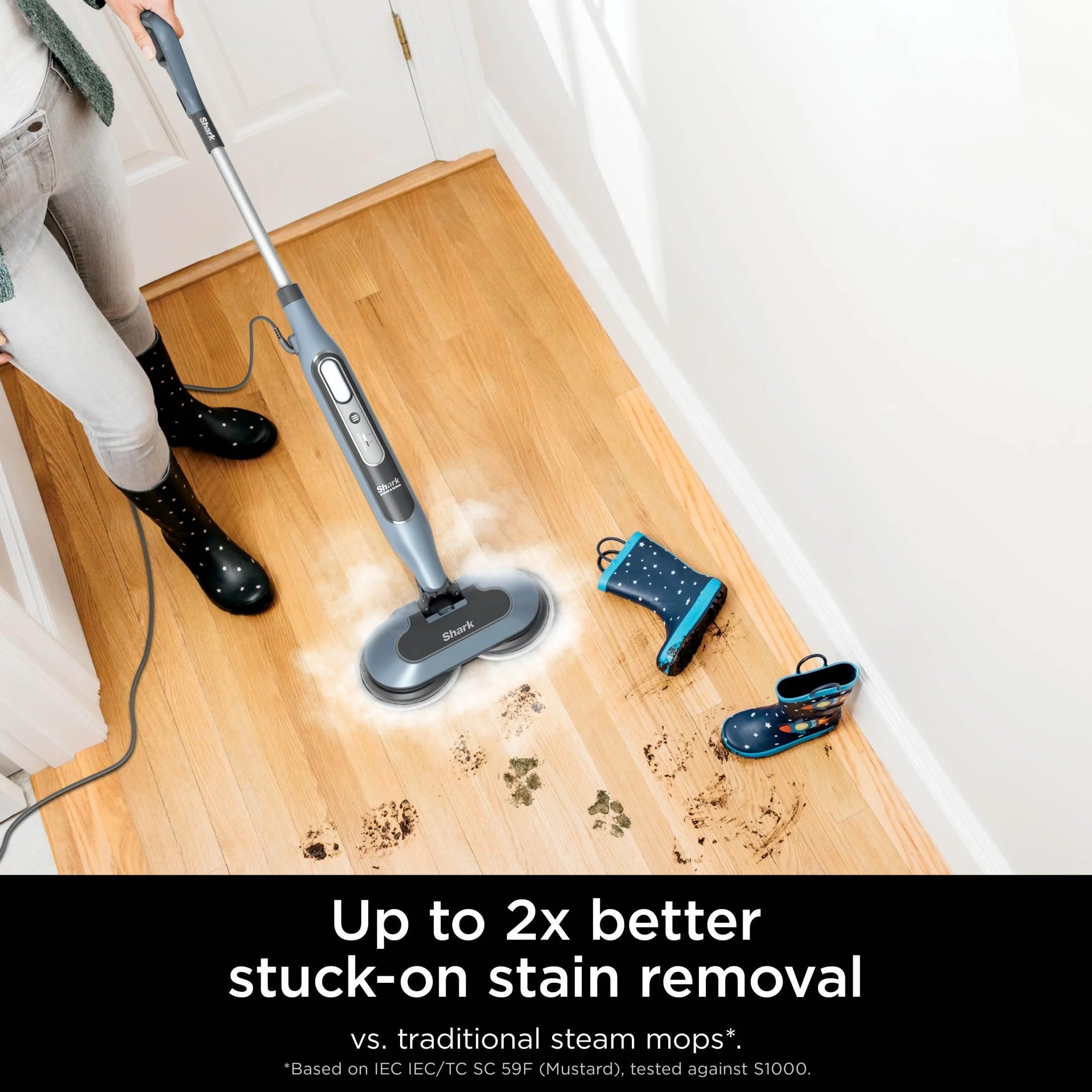 Foto 6 pulgar | Reacondicionado Steam Mop Shark S8000 Steam & Scrub Para Suelos Duros, Todo En Uno - Venta Internacional.