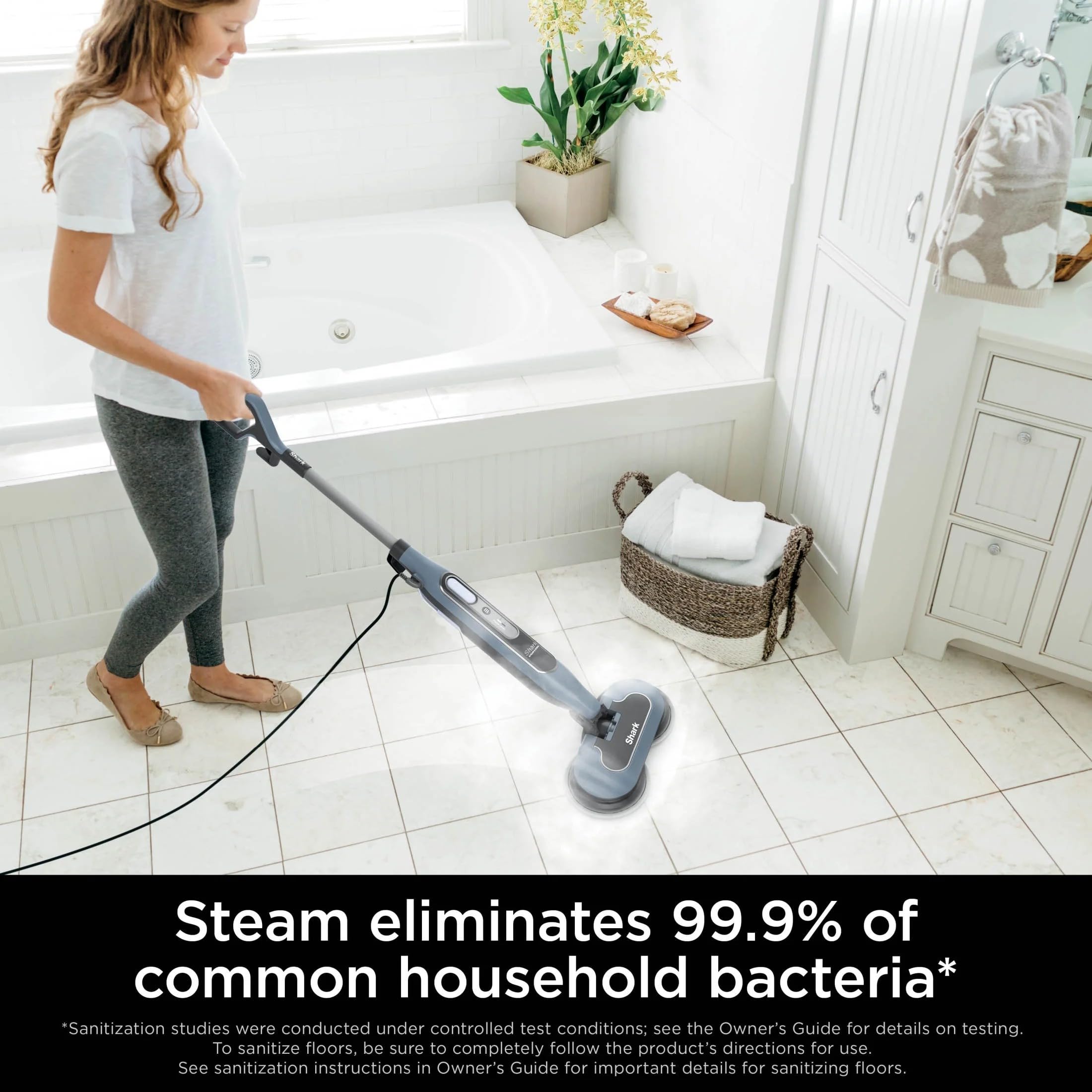 Foto 8 pulgar | Reacondicionado Steam Mop Shark S8000 Steam & Scrub Para Suelos Duros, Todo En Uno - Venta Internacional.