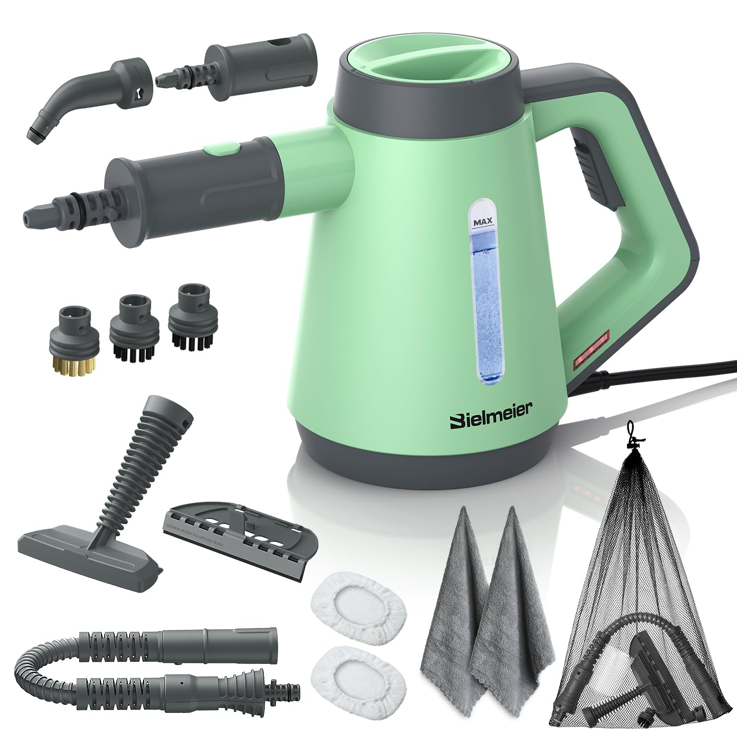 Foto 1 | Limpiador A Vapor Bielmeier Phueut Portátil 239 ℉ 8 Accesorios - Venta Internacional.