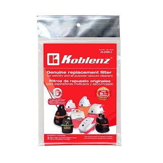 Foto 3 | Filtro de Repuesto para Aspiradoras Multiusos Koblenz 3 Piezas