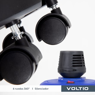 Foto 3 | Aspiradora Seco 3.9 Galones Voltio de Tacho 600w 110v Negro