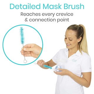 Foto 5 | Cepillo De Limpieza De Tubos Cpap Vive Stainless Steel Cleaner - Venta Internacional.