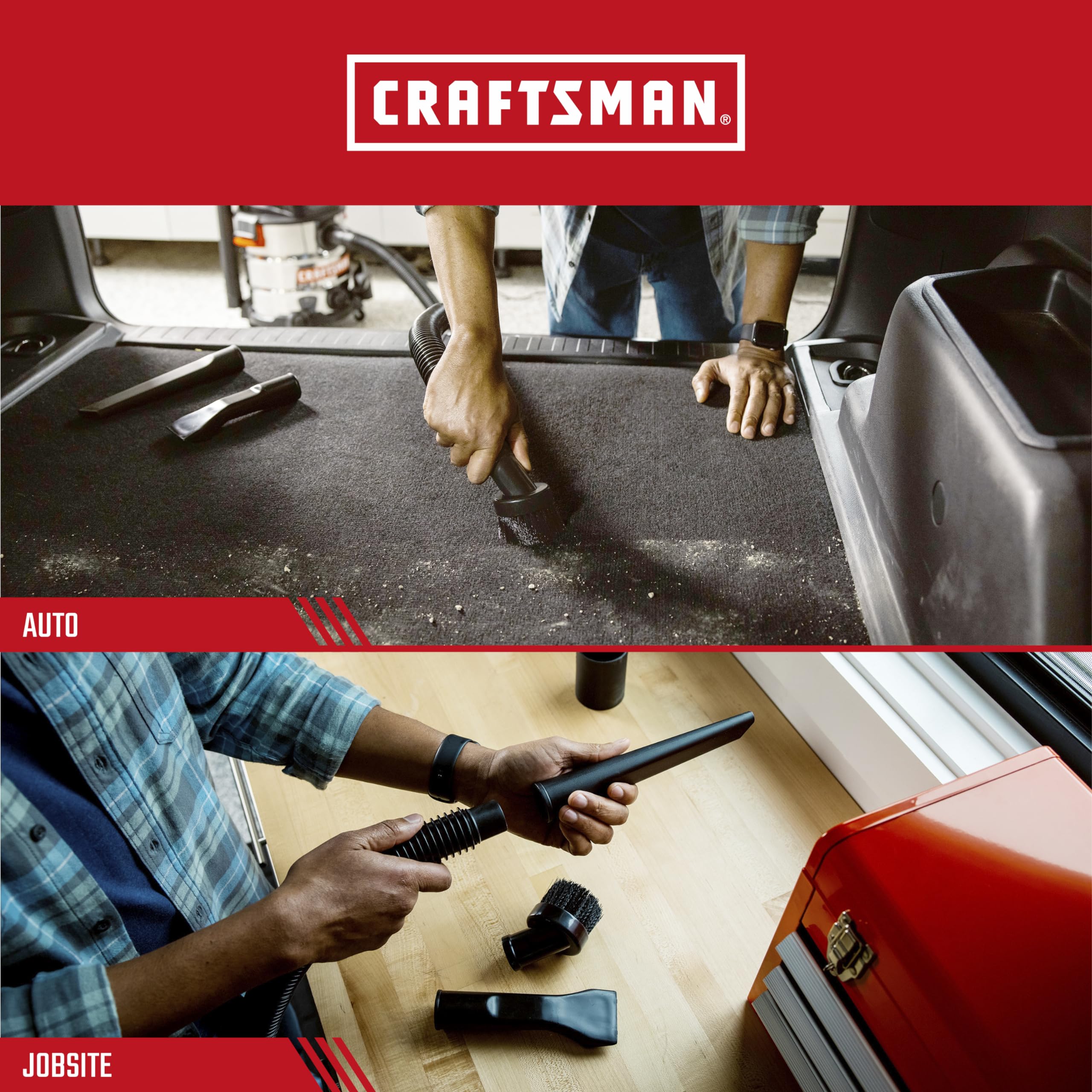 Foto 5 pulgar | Kit De Accesorios Para Aspiradora En Seco Y Húmedo Para Limpieza De Automóviles Craftsman Cmxzvbe38662 - Venta In
