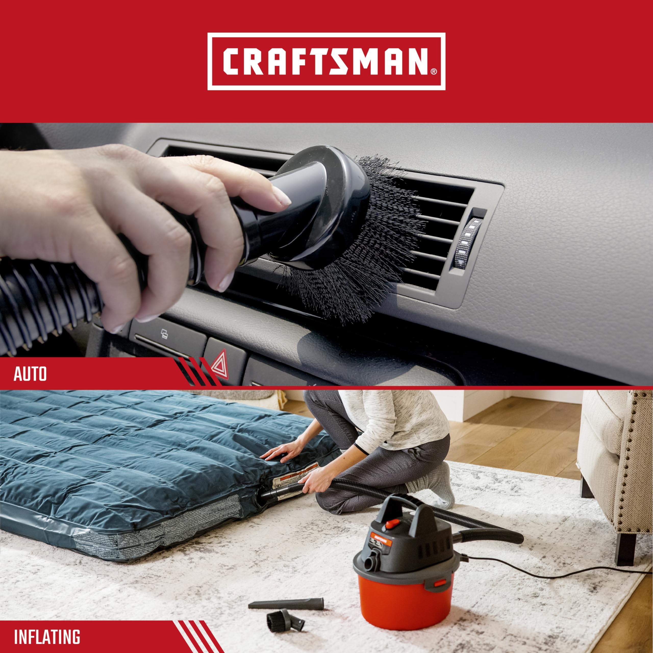 Foto 5 pulgar | Kit de Accesorios para Aspiradora en Seco y Húmedo Craftsman CMXZVBE38688 1,25 cm - Venta Internacional