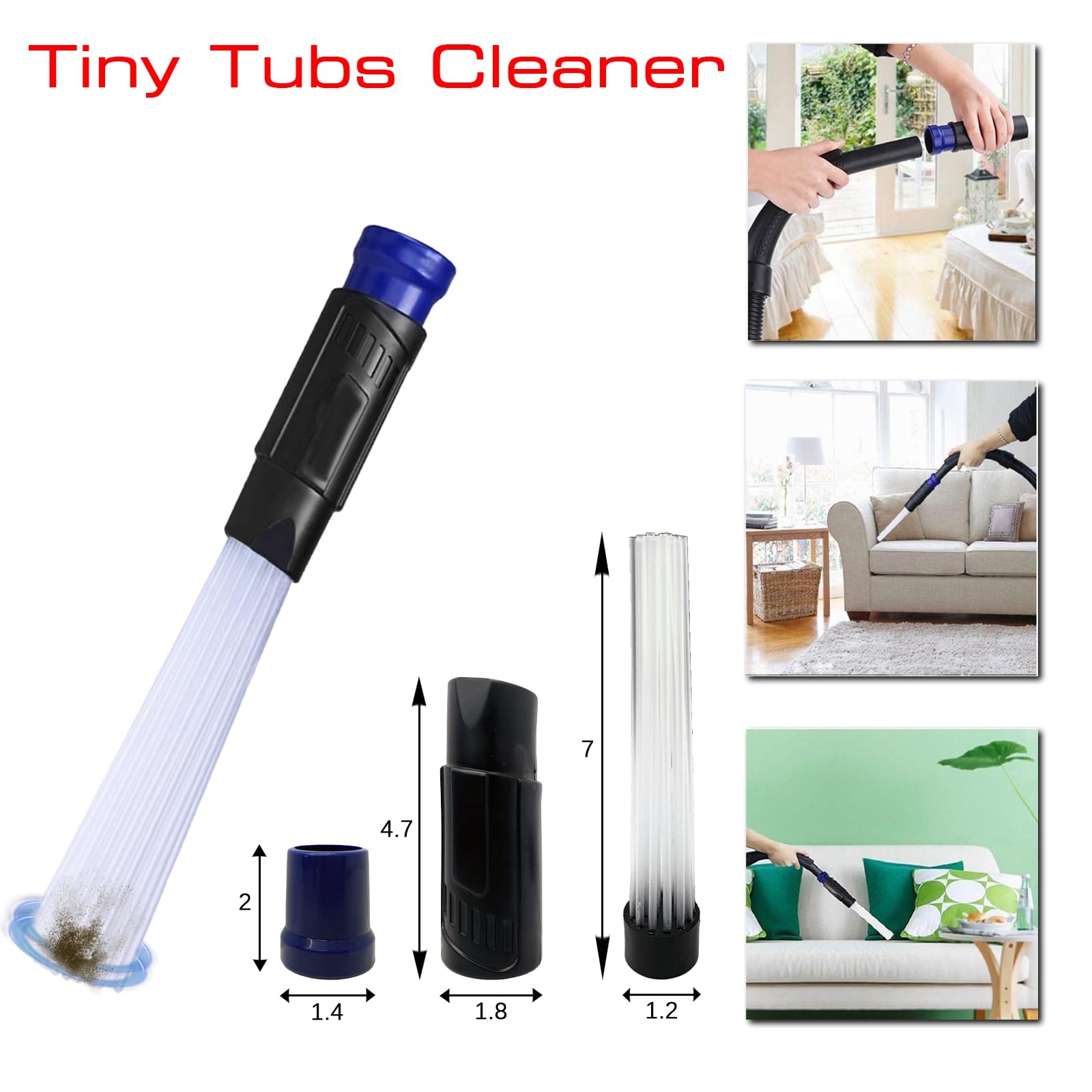 Foto 6 pulgar | Vacuum Accessories Pretec Wet Dry Shop Vac Set De 9 Cepillos - Venta Internacional.