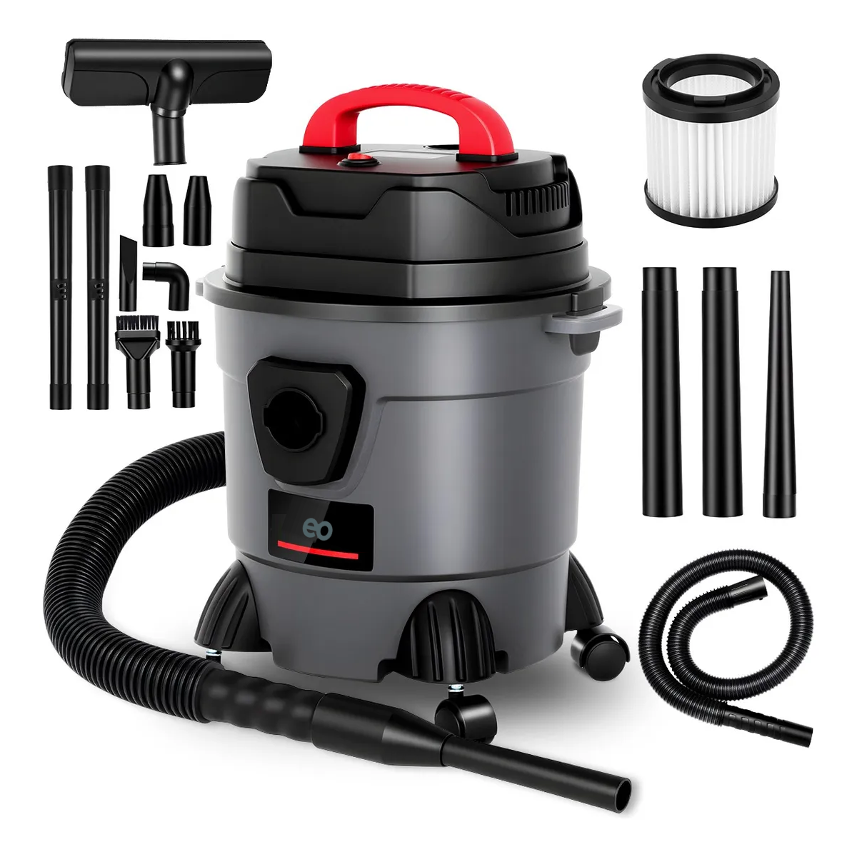 Foto 2 pulgar | 3en1 Aspiradora 20l En Seco+húmedo Móvil 20kpa 14 Accesorios Eo Safe Imports Esi-20910  Gris