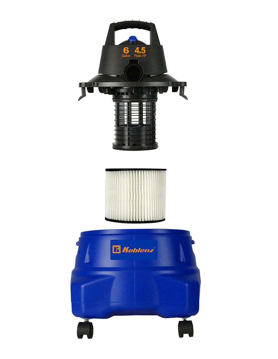 Foto 3 | Aspiradora Koblenz Wd-6 Seco Mojado 4.5 Hp 6 Gal