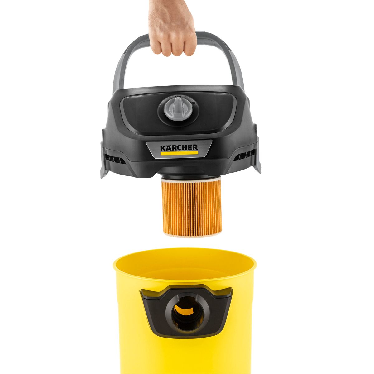 Foto 7 | Aspiradora Karcher 17 Litros KWD3 color Amarillo