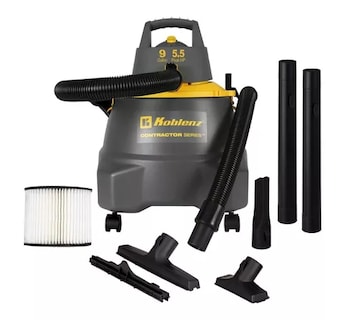 Foto 1 | Aspiradora 5.5hp 9gal Seco /Mojado Trabajo Koblenz 00-5764-6 - Amarillo