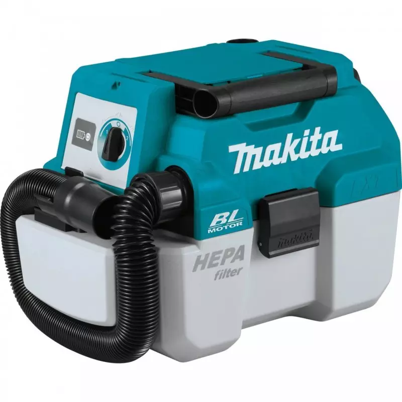 Aspiradora Inalámbrica Makita Dvc750lzx3 7.5l sin Batería Azul