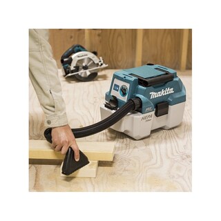 Foto 4 | Aspiradora Inalámbrica Makita Dvc750lzx3 7.5l sin Batería Azul