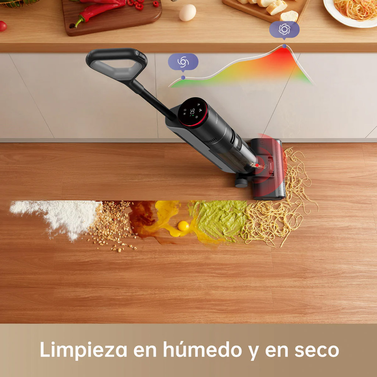 Foto 5 | Aspiradora en Seco y Húmedo Dreametech H12 Pro