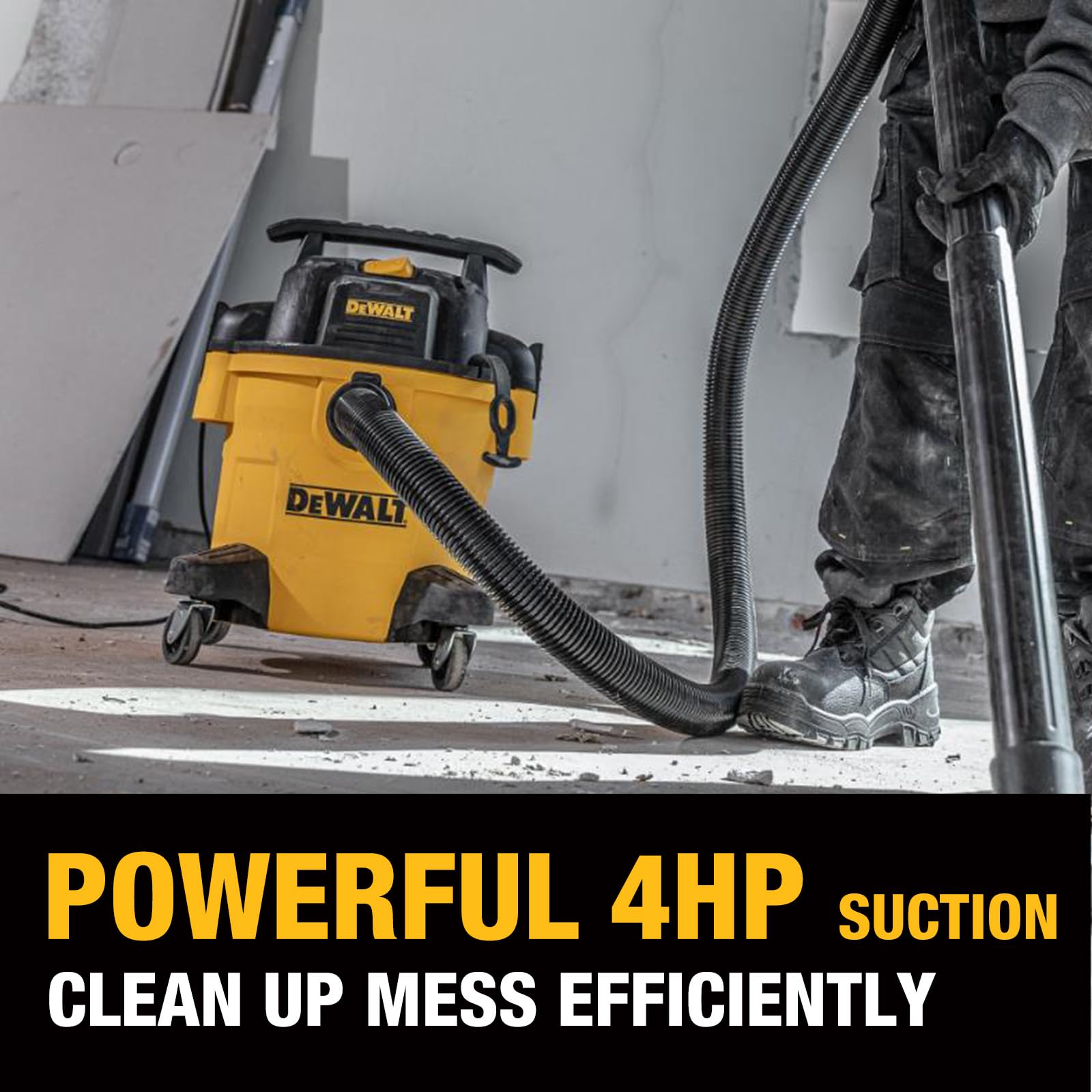 Foto 5 pulgar | Aspiradora De Taller Dewalt Stealthsonic Dxv05p-qt 18.9l 4 Peak Hp - Venta Internacional.