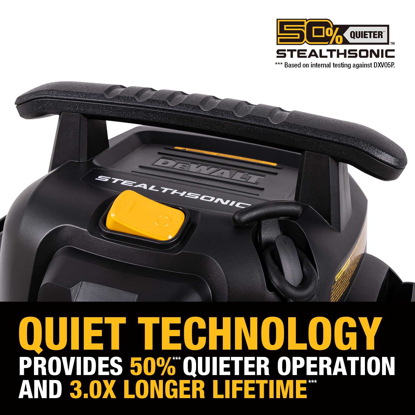 Foto 4 pulgar | Aspiradora Dewalt Stealthsonic Para Taller Húmedo, 6 Galones, 5 Hp - Venta Internacional.